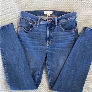 Madewell jeans 9” mid-rise